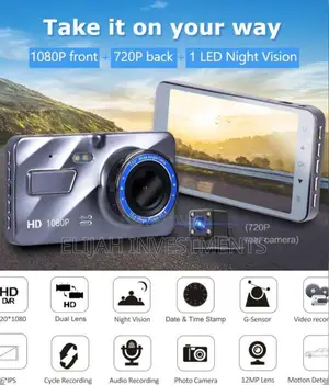 Car Dash Board Rear and Front Camera