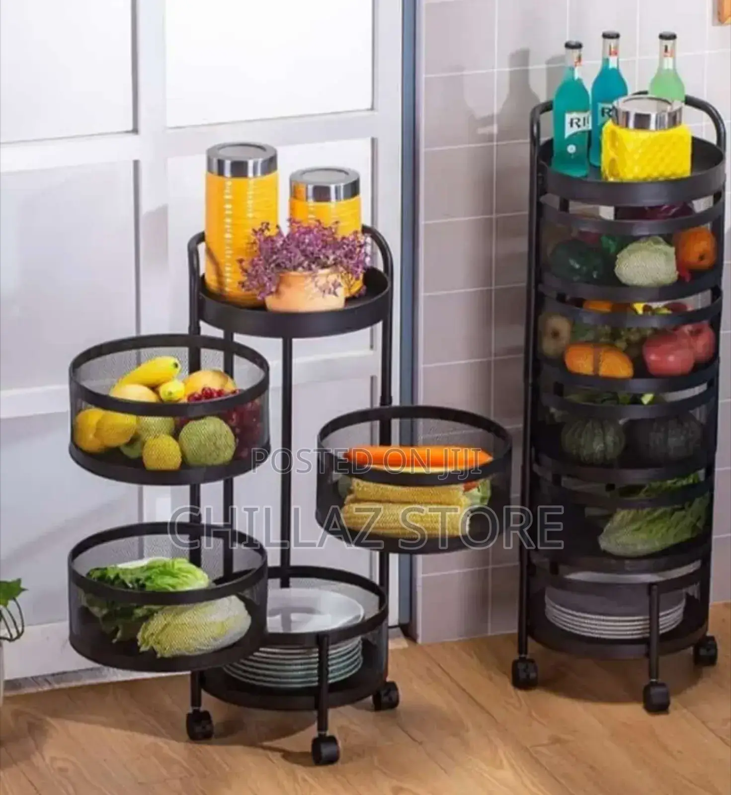 Rotating Vegetable Rack