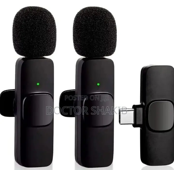 2-in-1 Dual Wireless Bluetooth Microphone