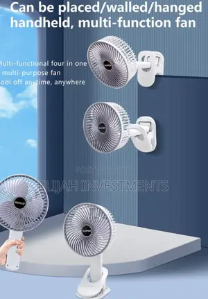 Multi Angle /Multifunctional Circulation Clamp Fan