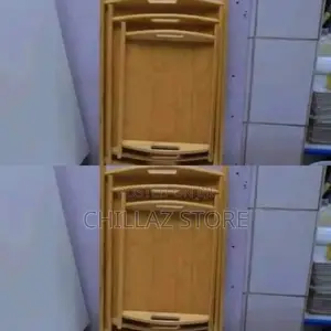Wooden Tray Set