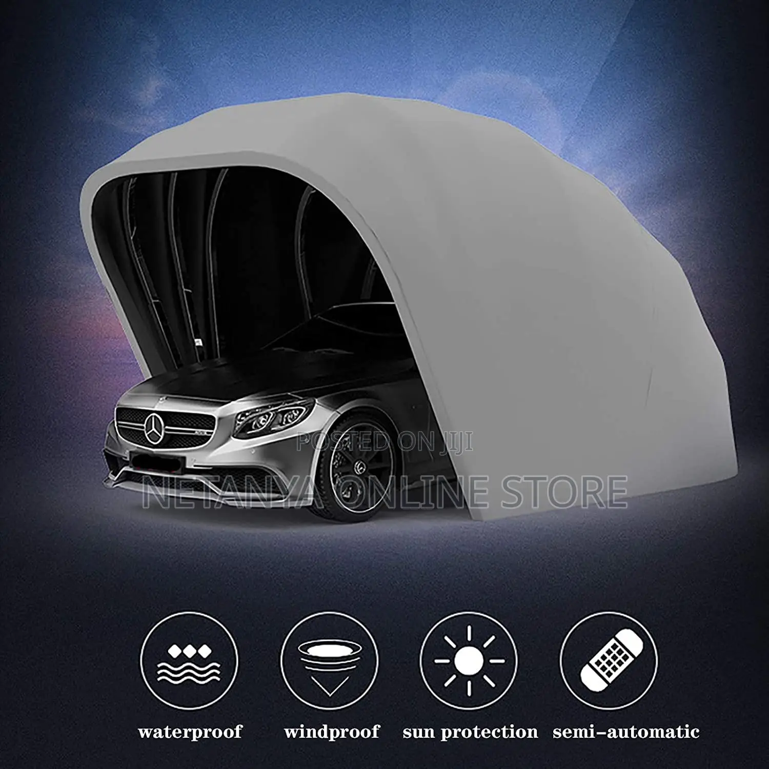 Semi Automatic Mobile Car Garage (Carport)