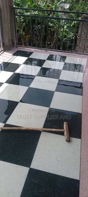 Photo - Terrazzo Floor B,W