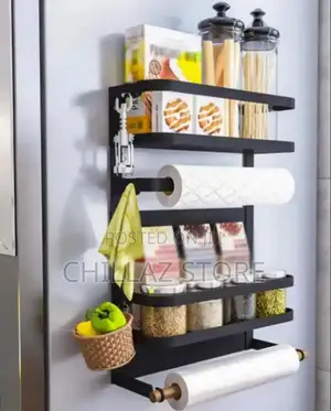 Fridge Door Storage Rack