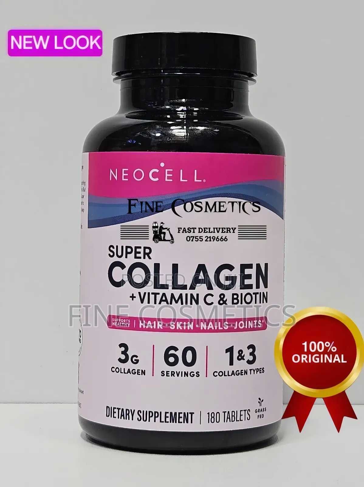 NEOCELL Super Collagen + Vitamin C And Biotin Skin Tablets