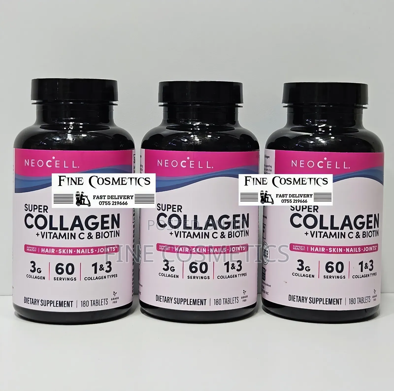 NEOCELL Super Collagen + Vitamin C And Biotin Skin Tablets