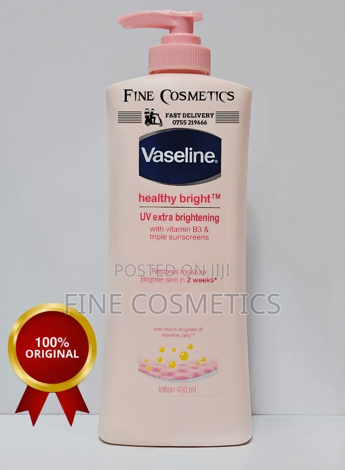 Original Vaseline Healthy Bright UV Extra Brightening Lotion