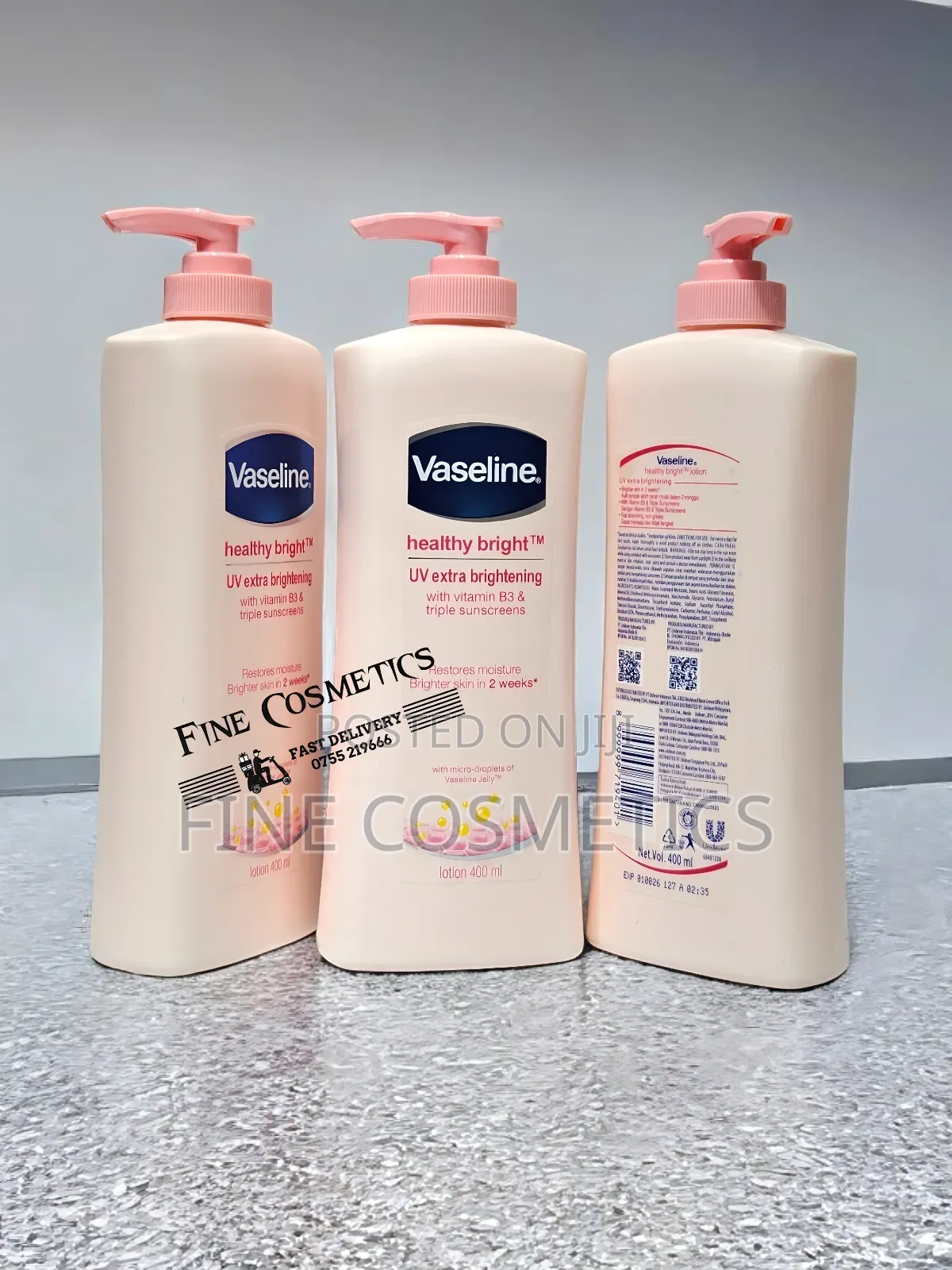 Original Vaseline Healthy Bright UV Extra Brightening Lotion
