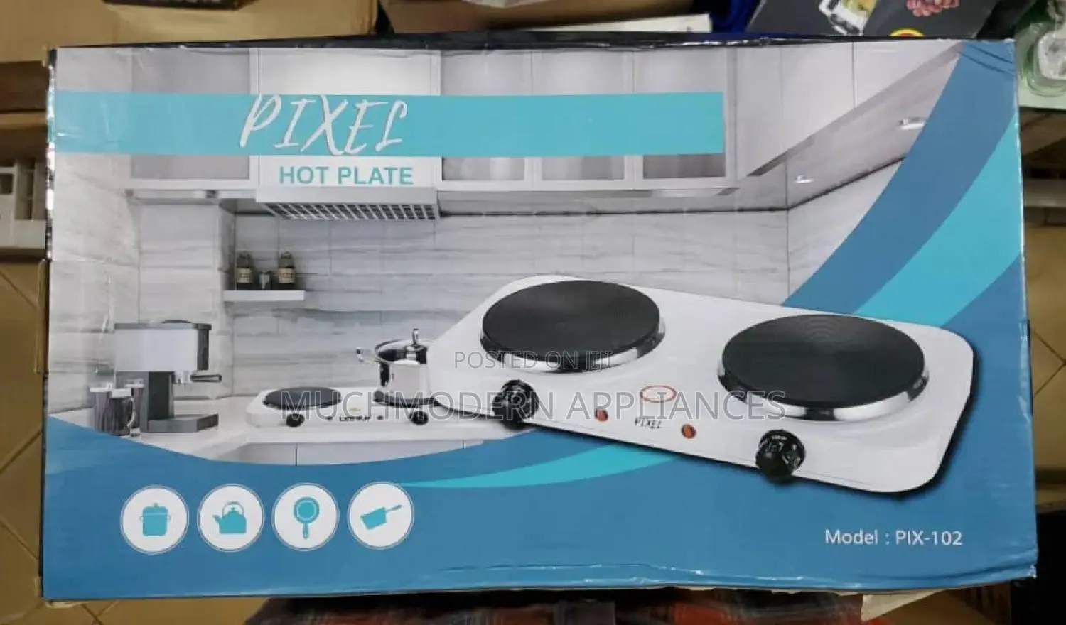 Pixel Double Hotplate