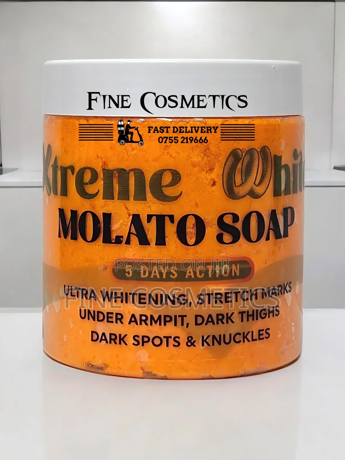 MOLATO SOAP Original Thailand Ultra Lightening Jar Soap 500g