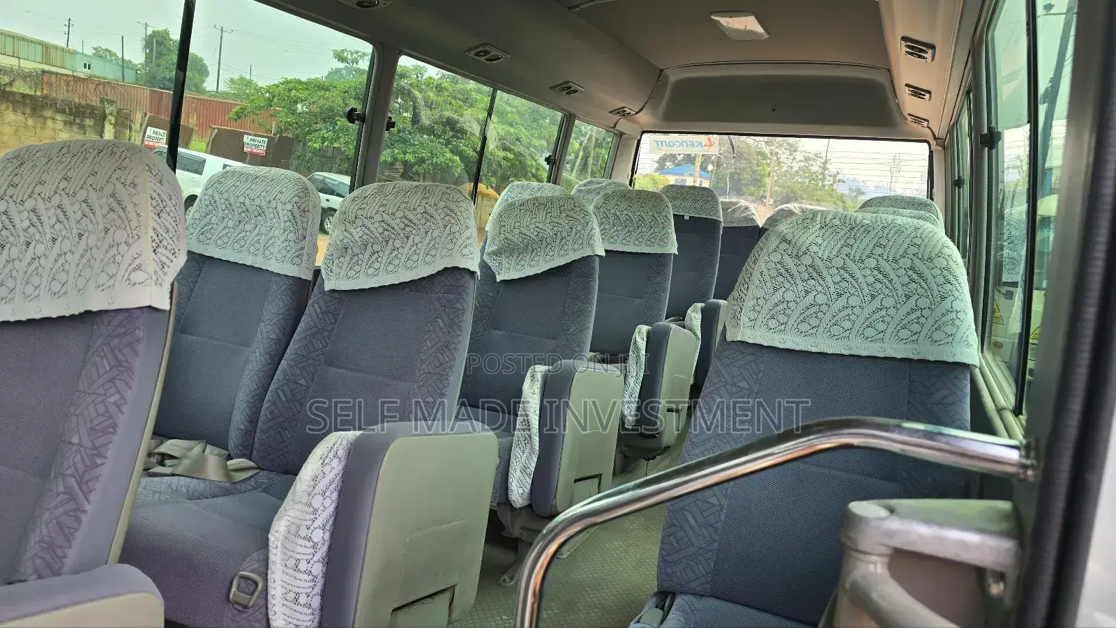 Toyota Coaster 2011 Silver