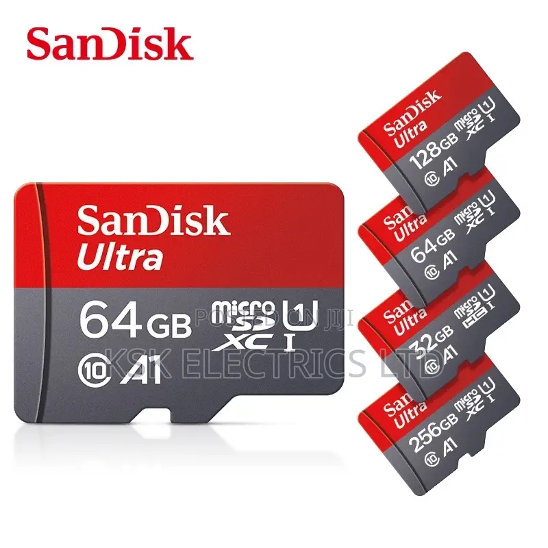 Sandisk 100% Original Micro SD Card 128GB 64GB 32GB A1 Class