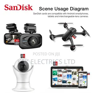 Sandisk 100% Original Micro SD Card 128GB 64GB 32GB A1 Class