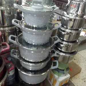 Saucepans Granite 5 Pieces