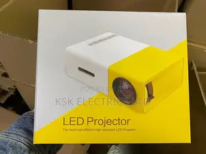 LED Mini Projector Supports 1080P USB Audio Media Video