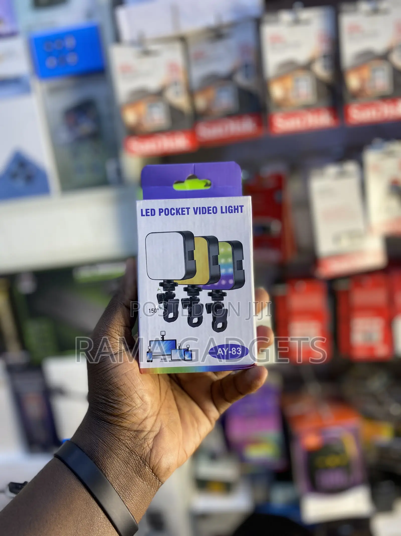 Pocket RGB Full Color LED Video Light Photography Fill Lamp