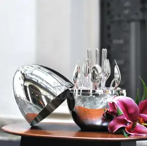 Egg Shaped Forks Holder