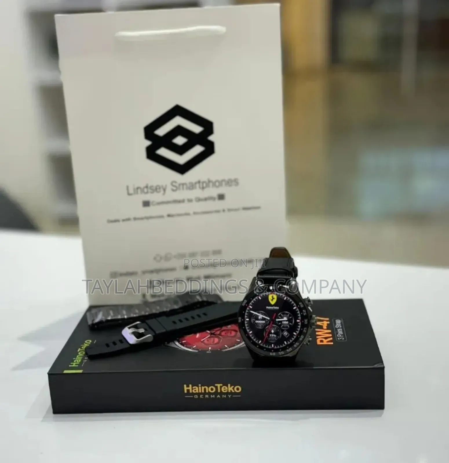 Haino Teko Germanyrw47 Round Shape Watch Large Screen AMOLED