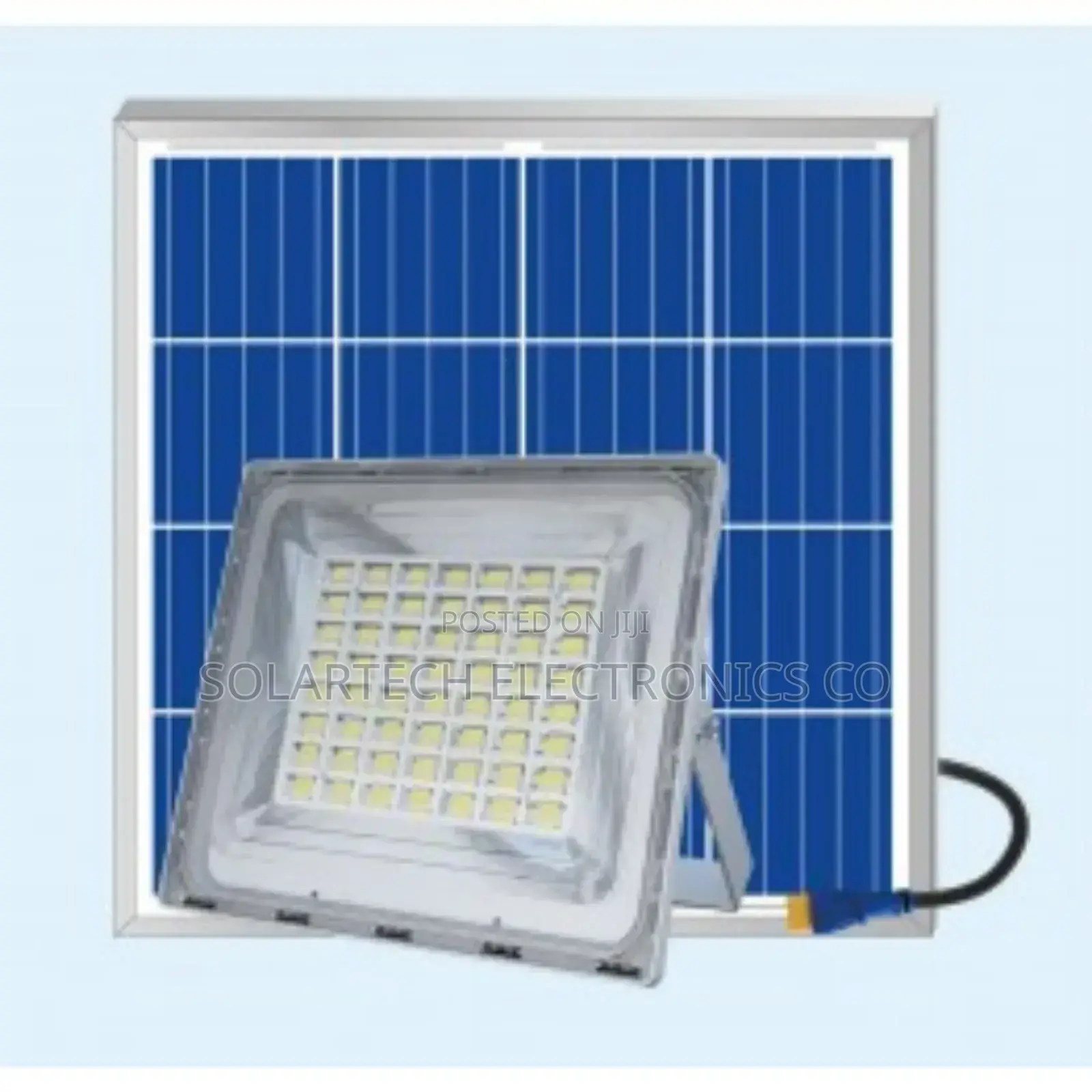 600W Blue Carbon Solar Flood Lights.