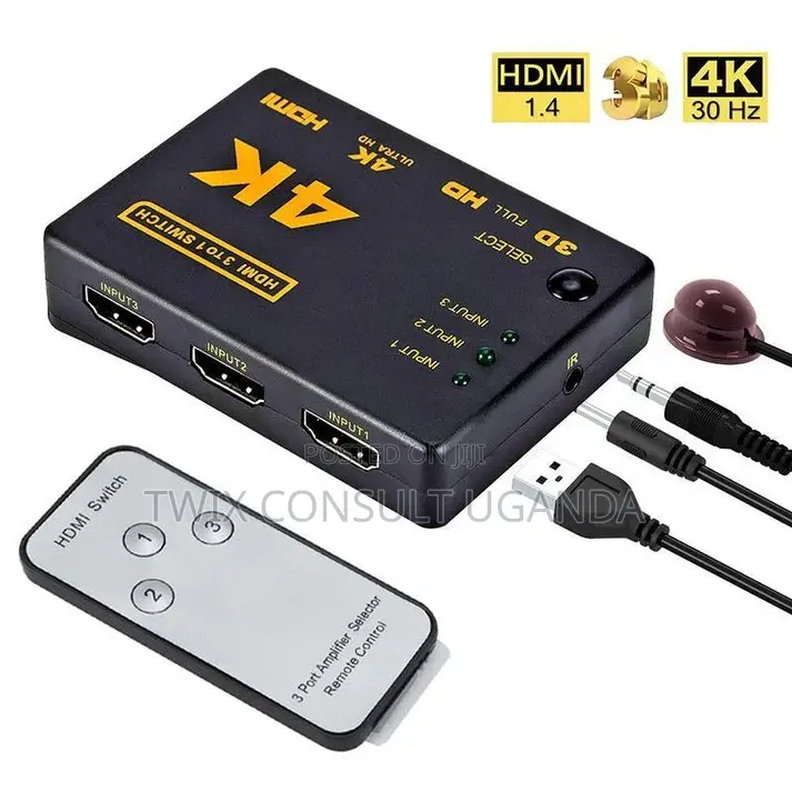HDMI Switch 3 to 1 Up to 