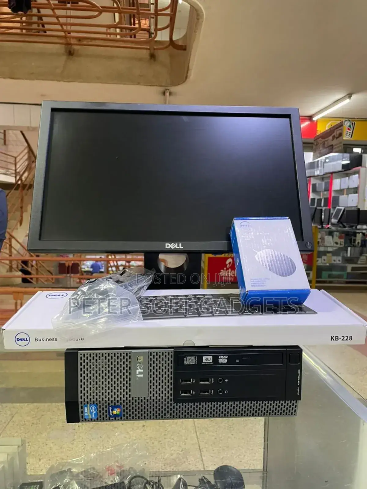 Desktop Computer Dell OptiPlex 7010 8GB Intel Core I5 HDD 500GB