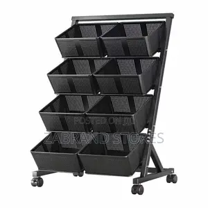Multipurpose Movable Rack Double Columns