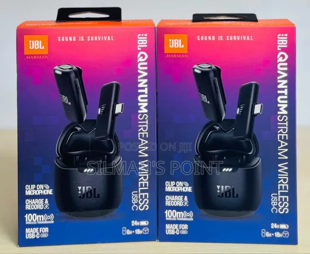 JBL Quantum Stream Wireless USB C Microphone in Central Division