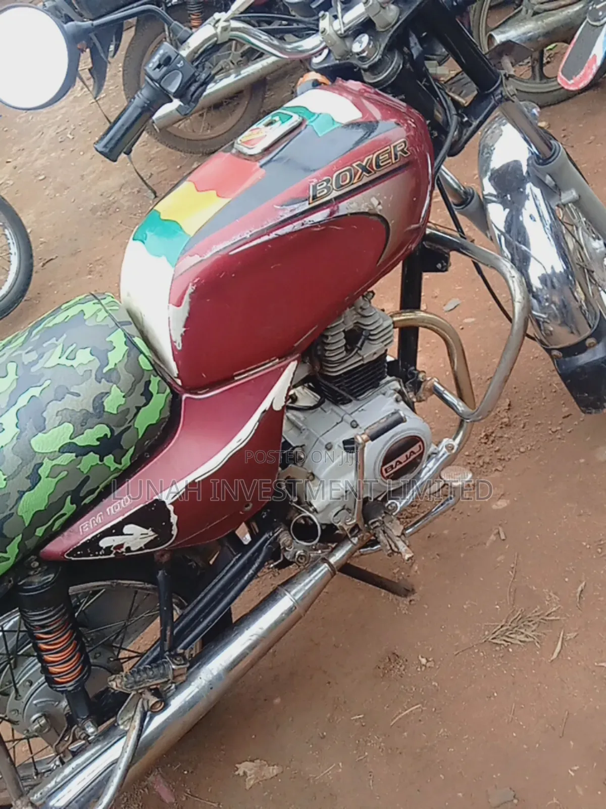 Bajaj Boxer 100 2024 Red