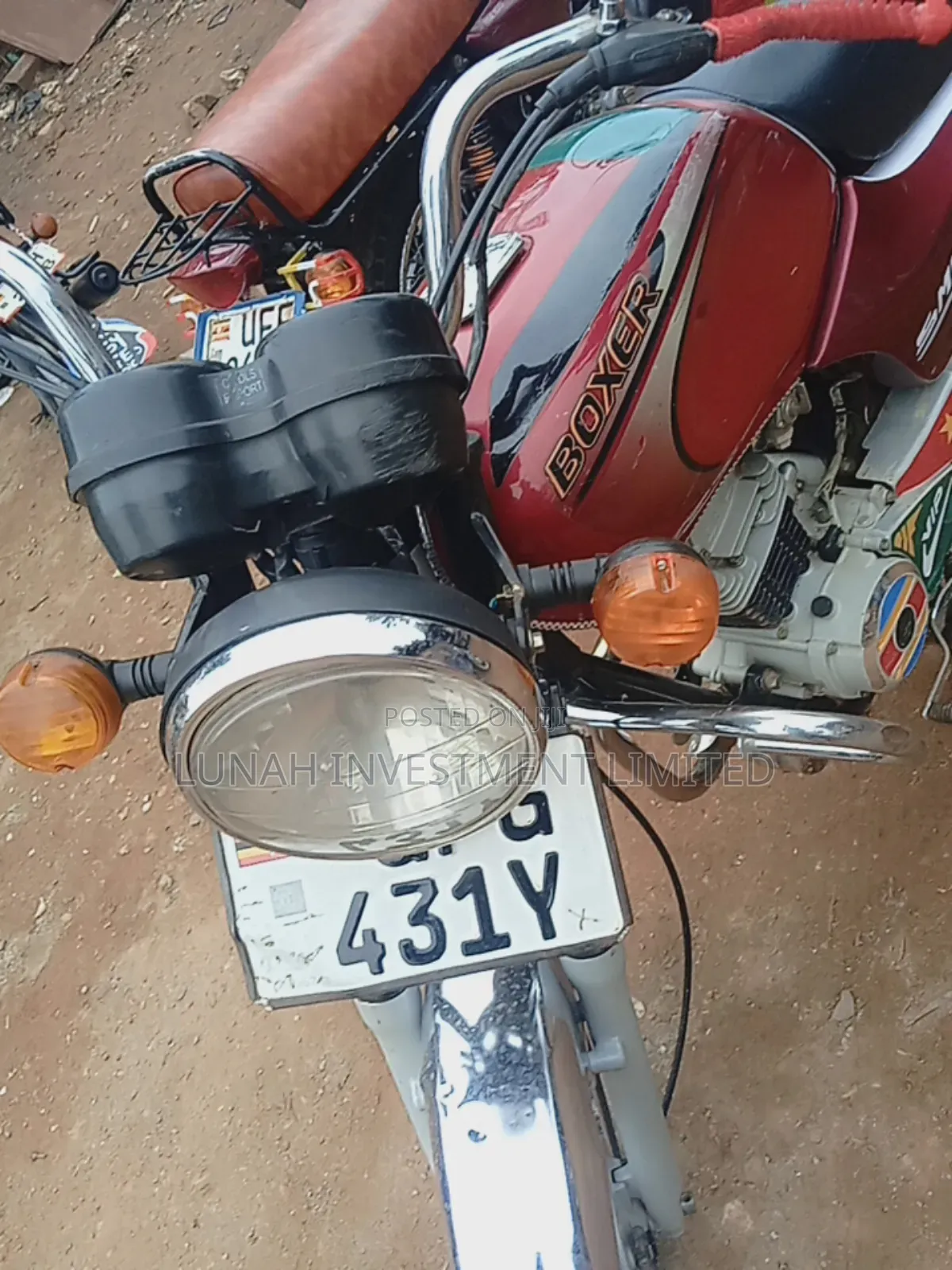 Bajaj Boxer 2023 Red