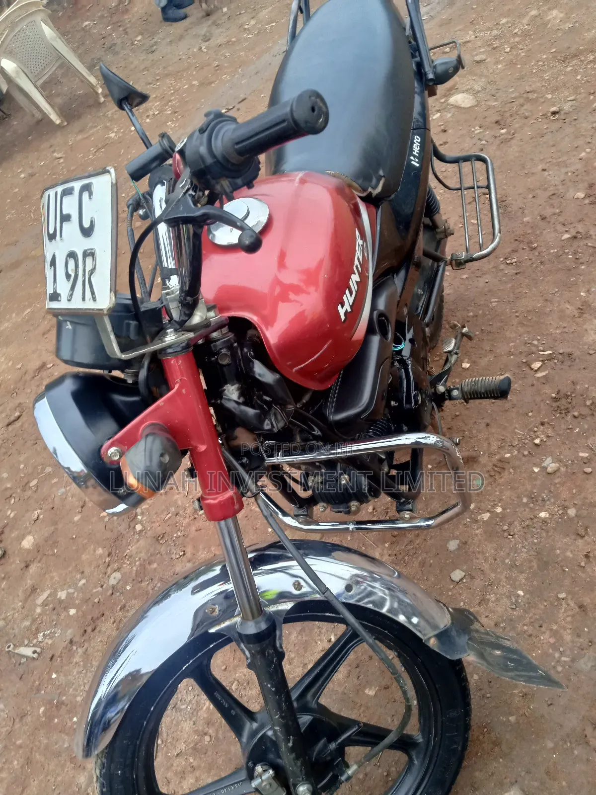Hero Hunter 125 2024 Red