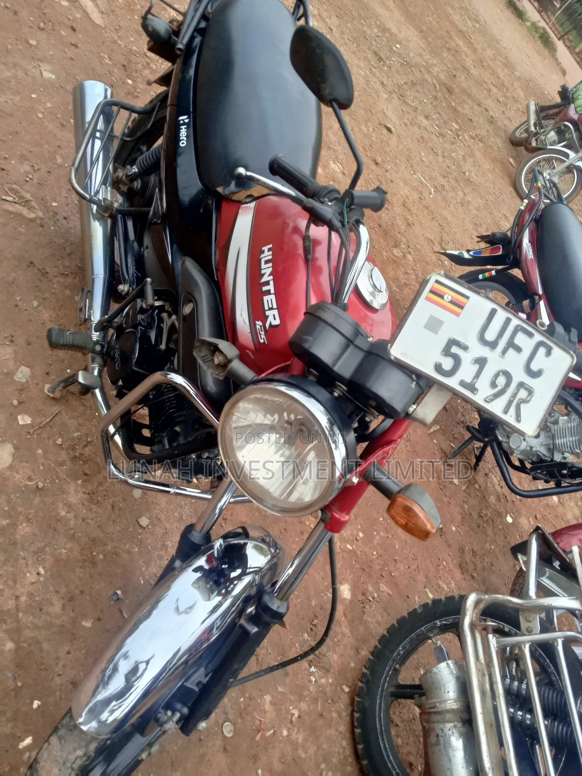 Hero Hunter 125 2024 Red