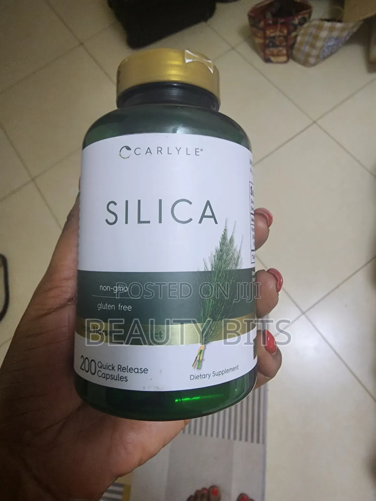Silica Horse Tail Extract - 4 to 6 Months Supply