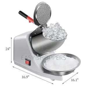 Ice Cube Crusher Greatrue Electric Ice Shaver Stainless