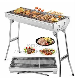 Photo - New Large Stainless Steel BBQ Grill