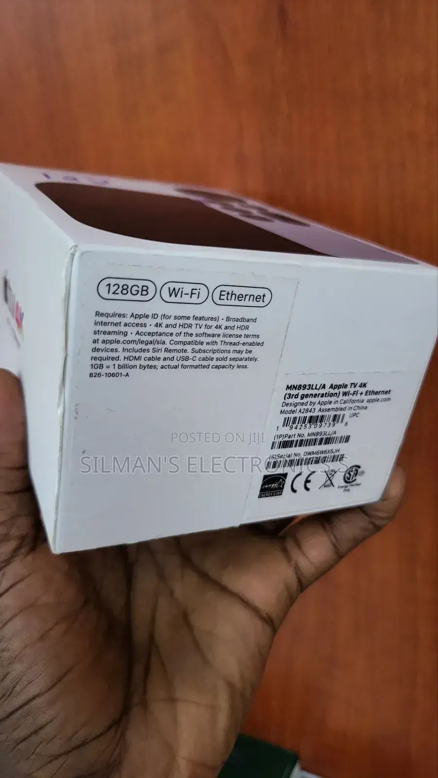 The All New Apple TV 3rd Generation 128gb
