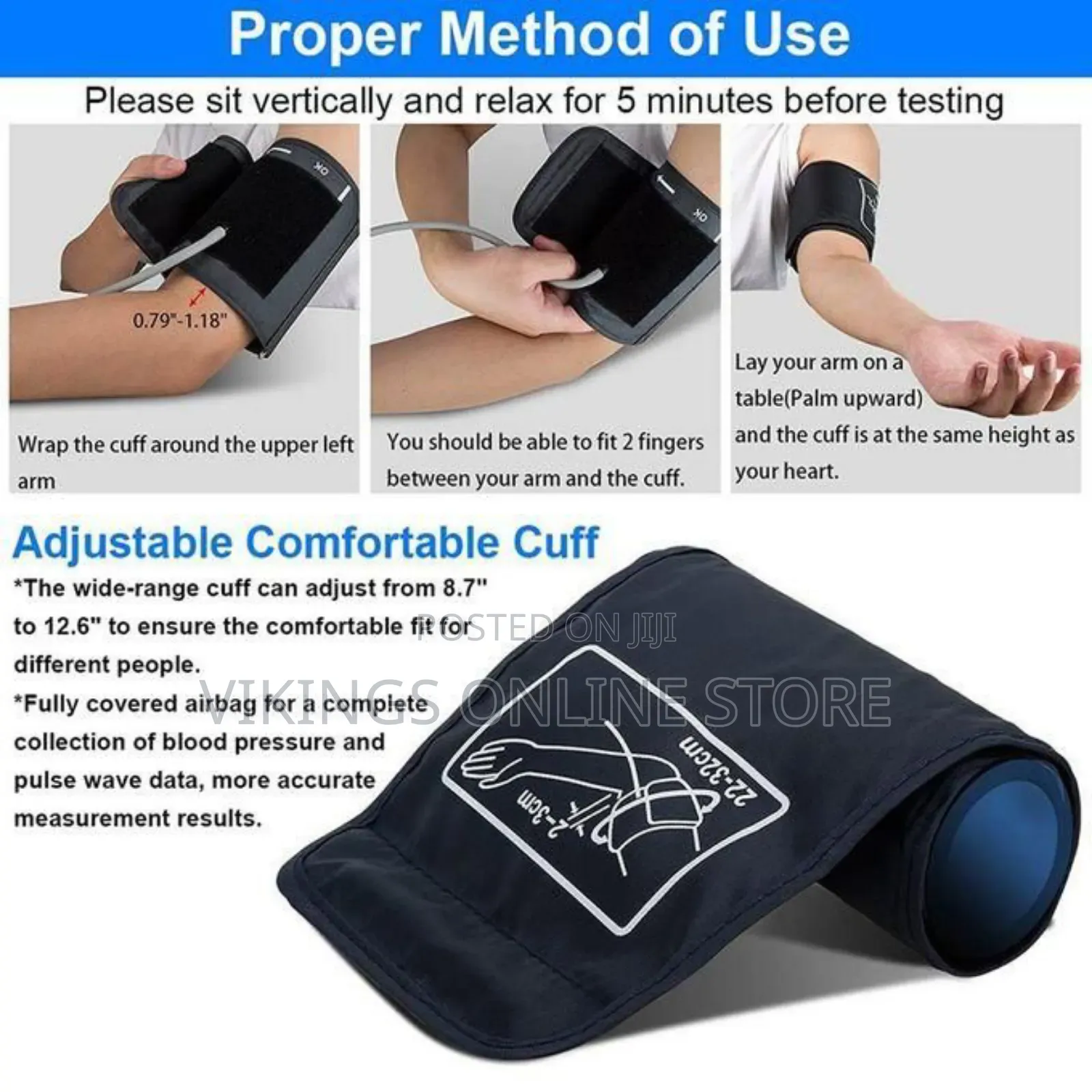 Automatic Upper Arm Digital Blood Pressure Monitor