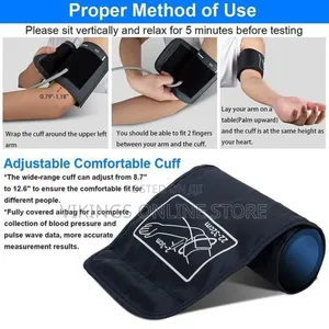 Automatic Upper Arm Digital Blood Pressure Monitor