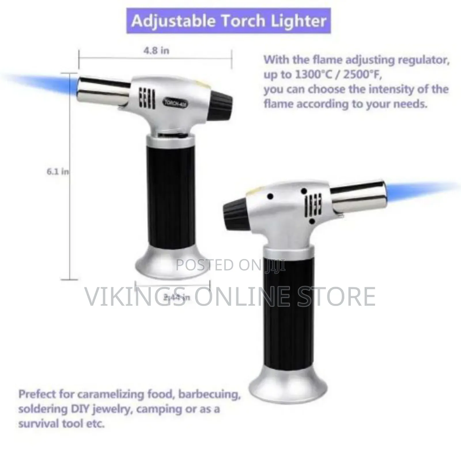 Multi Functional Torch Portable Culinary Torch Lighter