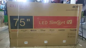 75 Inches Led Aiwa Smart Digital Flat Screen