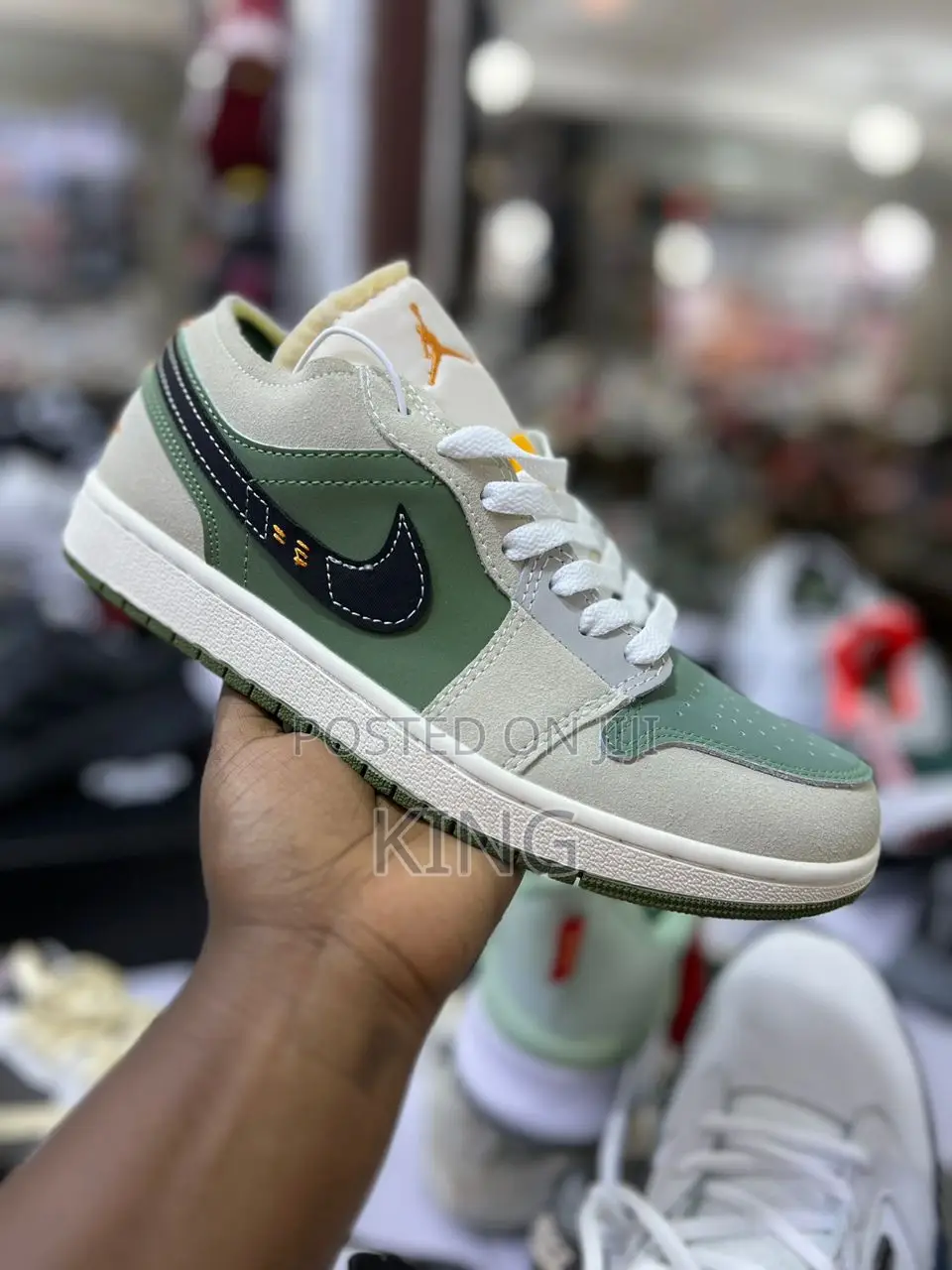 Air Jordan 1 Low Men's SE Craft Light Olive