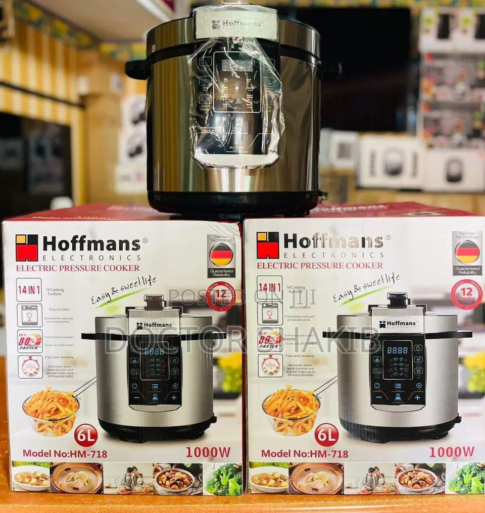 New 14-in-1 Hoffmans Electric Pressure Cooker