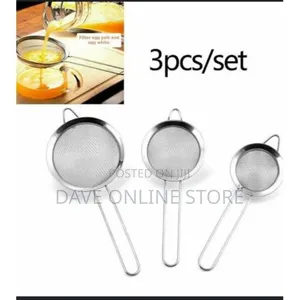 3 Set of Portable Sieve
