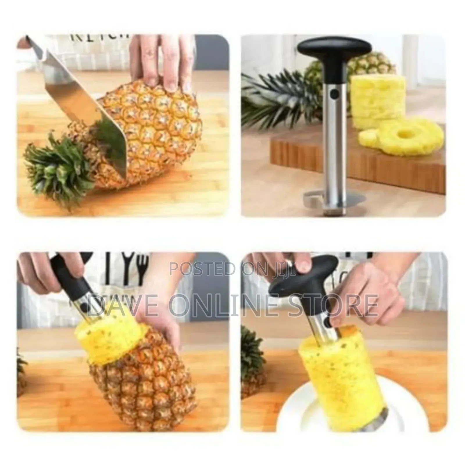 Stainless Steel Pineapple Core Removal and Peeler