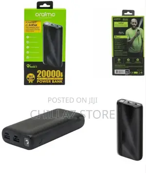 Fast Charging Oriamo Power Bank