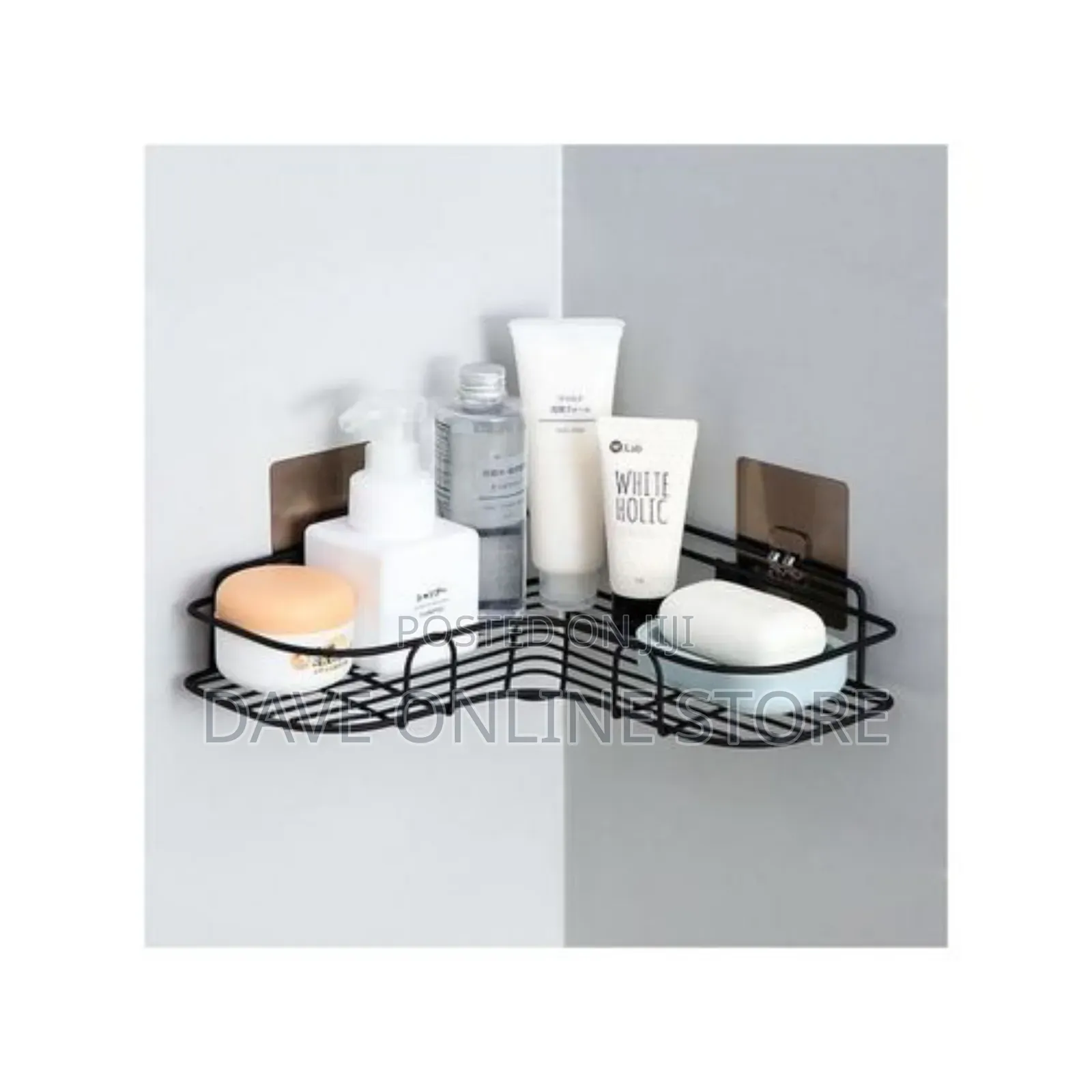 1 Punch- Multifunctional Corner Wall Hanging Wall Shelf