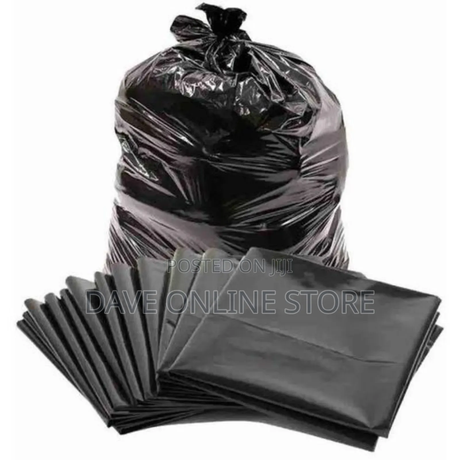 Garbage Bags, Size Is 30x36 Black