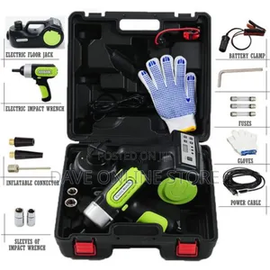 3 in 1 Electric Car Jack Kit 5 Ton,Hydraulic Car Jack Lift