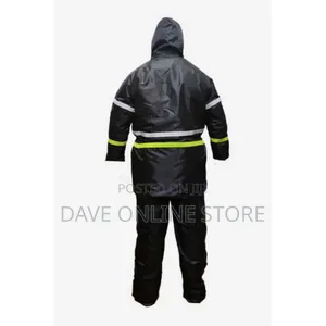 RIDING SUIT, Rain or Riding Coat With Reflector a Trouser