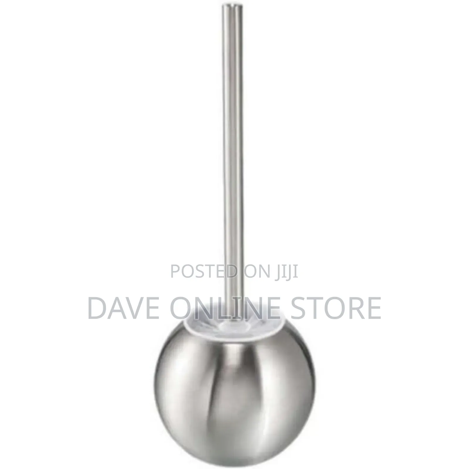 Stainless Steel Toilet Bowl Brush Deep Cleaner Scrubber