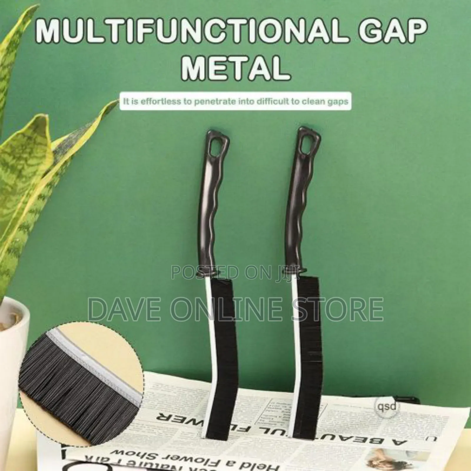 Long Crevice Brush With Hanging Hole
